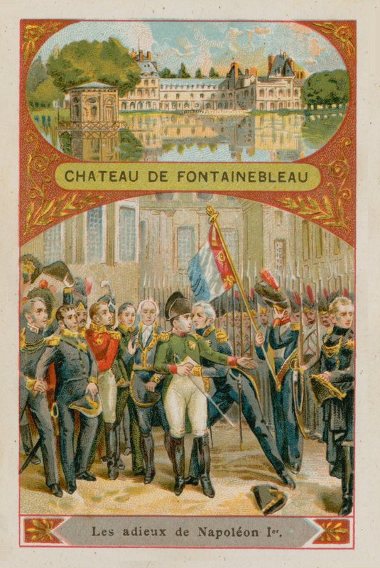 Zamek Fontainebleau autorstwa French School