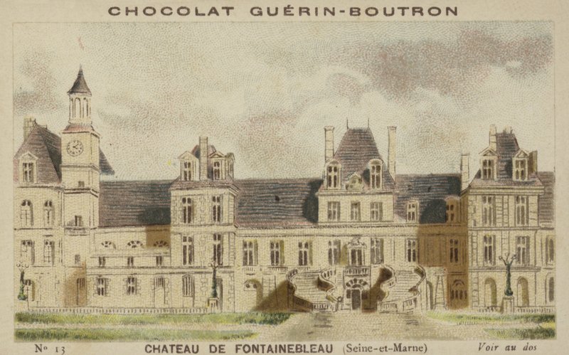 Zamek Fontainebleau, Seine-et-Marne autorstwa French School