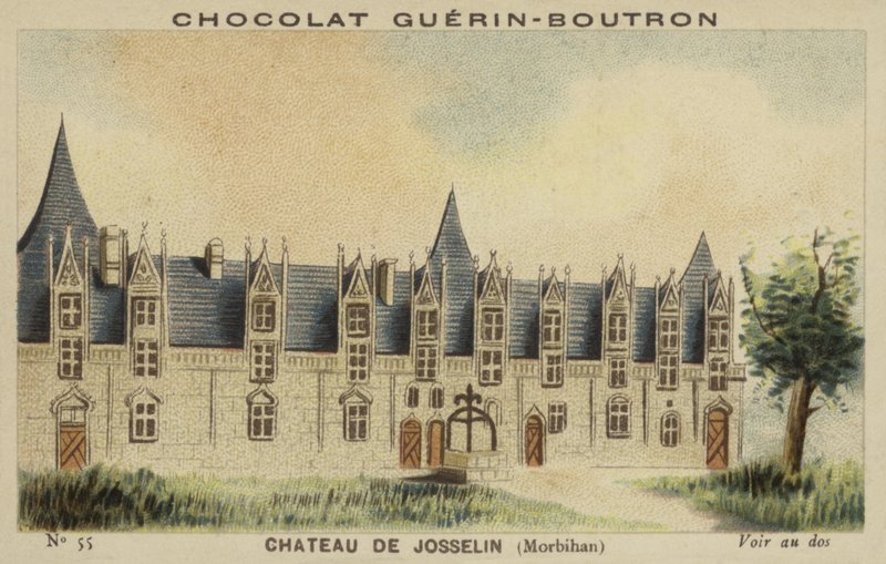 Zamek de Josselin, Morbihan autorstwa French School