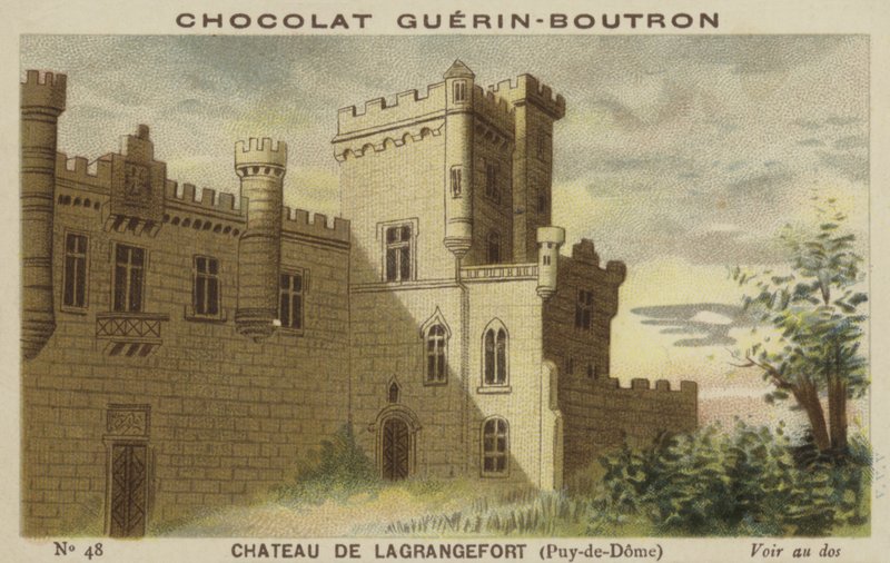 Zamek Lagrangefort, Puy-de-Dome autorstwa French School
