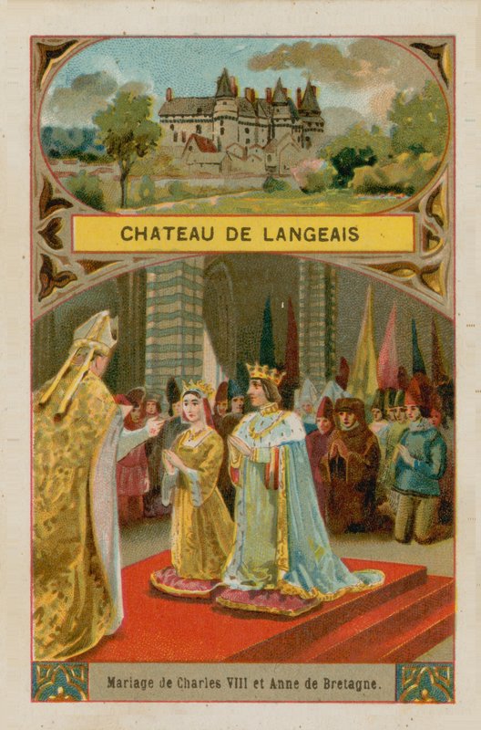 Zamek Langeais autorstwa French School