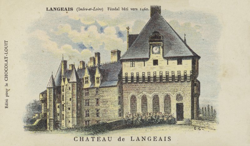 Zamek Langeais, Langeais, Indre-et-Loire autorstwa French School