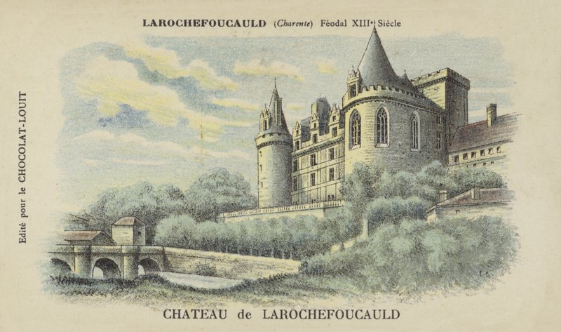 Château de La Rochefoucauld, La Rochefoucauld, Charente autorstwa French School