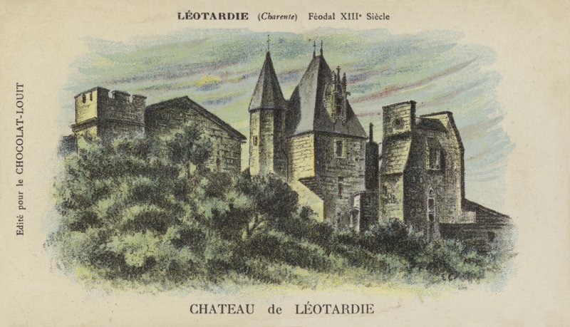 Chateau de Leotardie, Leotardie, Charente autorstwa French School