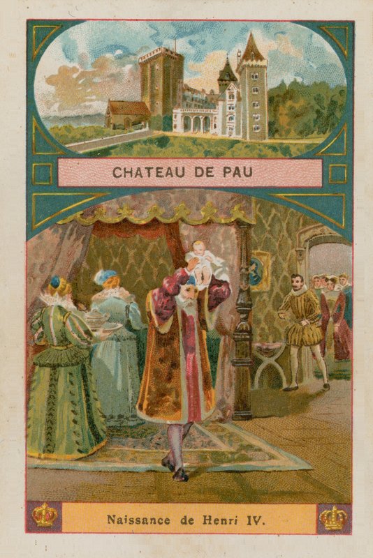 Zamek Pau autorstwa French School