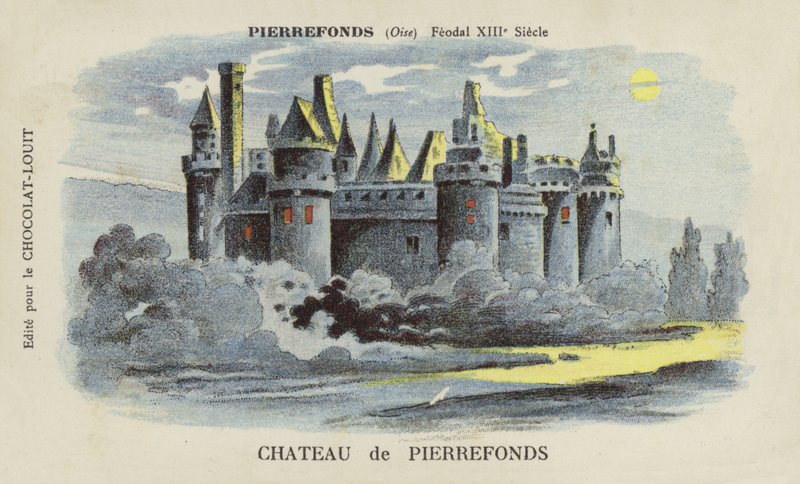 Zamek de Pierrefonds, Pierrefonds, Oise autorstwa French School