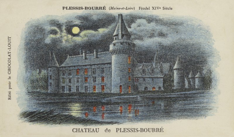 Zamek w Plessis-Bourre, Plessis-Bourre, Maine-et-Loire autorstwa French School