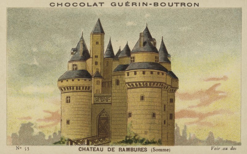 Zamek Rambures, Somme autorstwa French School