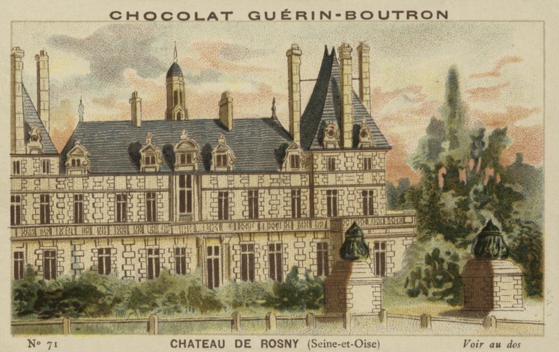 Zamek Rosny, Seine-et-Oise autorstwa French School