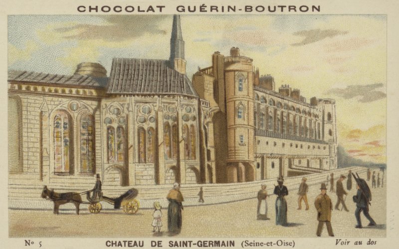 Zamek Saint-Germain, Seine-et-Oise autorstwa French School
