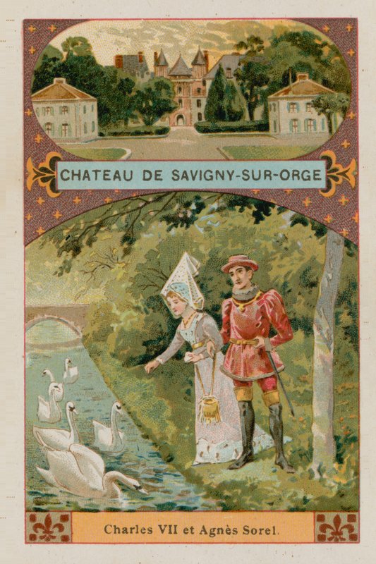Zamek Savigny-sur-Orge autorstwa French School