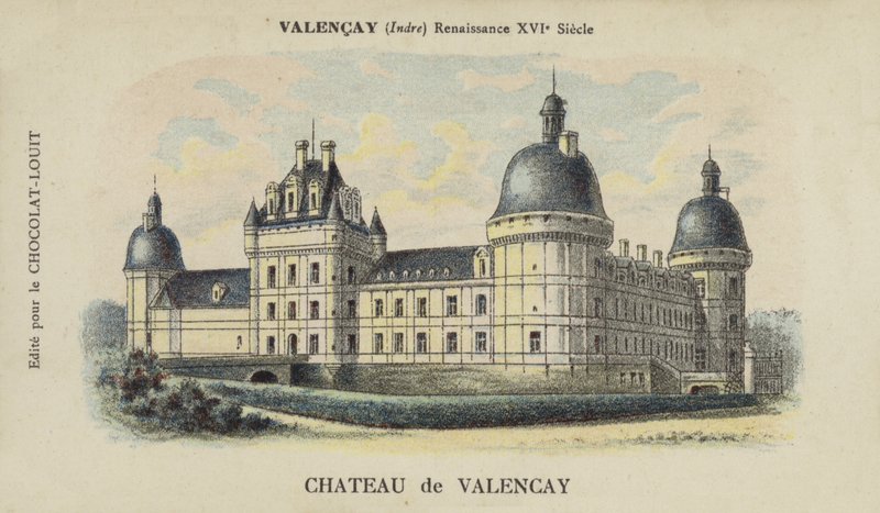 Zamek w Valencay, Valencay, Indre autorstwa French School