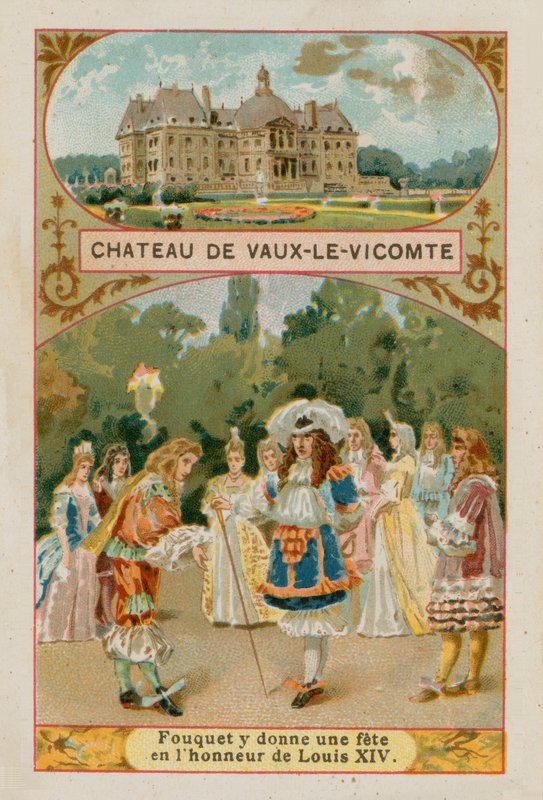 Zamek Vaux-le-Vicomte autorstwa French School