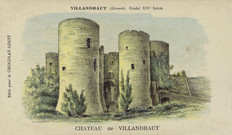 Zamek Villandraut, Villandraut, Gironde autorstwa French School