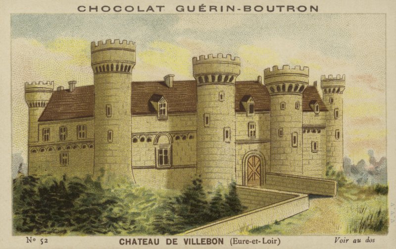 Zamek w Villebon, Eure-et-Loir autorstwa French School