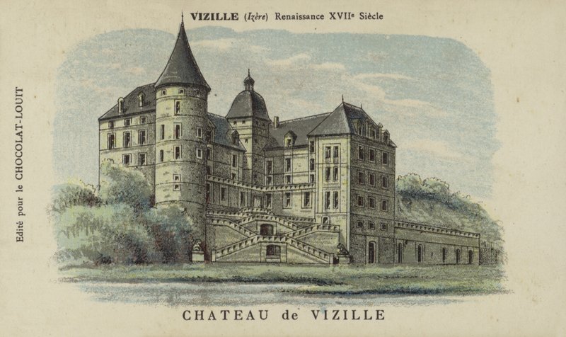Zamek w Vizille, Vizille, Izere autorstwa French School