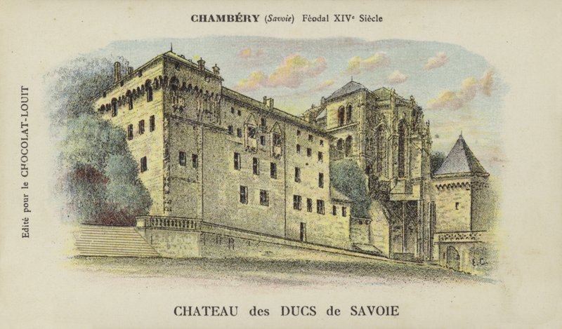 Zamek książąt Sabaudii, Chambry, Sabaudia autorstwa French School