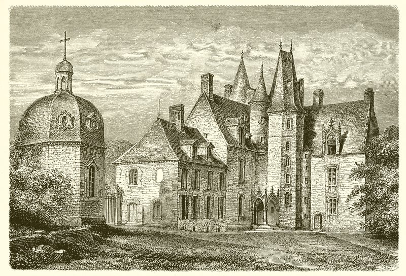 Zamek Skał autorstwa French School