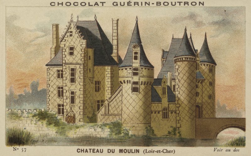 Chateau du Moulin, Loir-et-Cher autorstwa French School