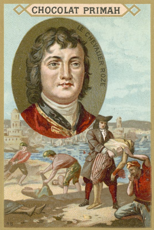 Kawaler Roze, francuski szlachcic autorstwa French School