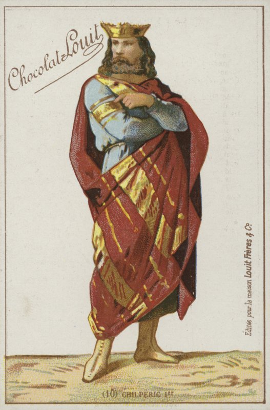 Chilperic Premier autorstwa French School