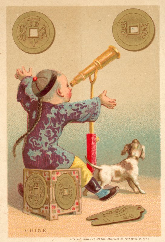 Chiny (chromolit) autorstwa French School