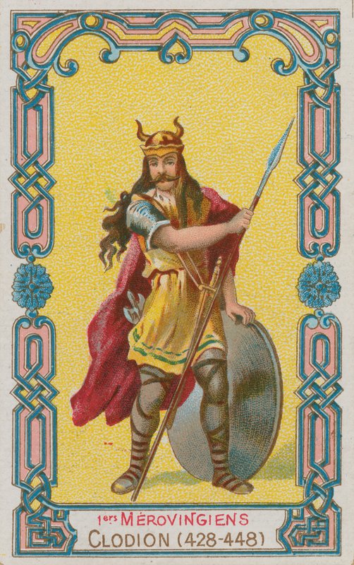 Chlodio, Merowingów król Francji w latach 428-448 autorstwa French School