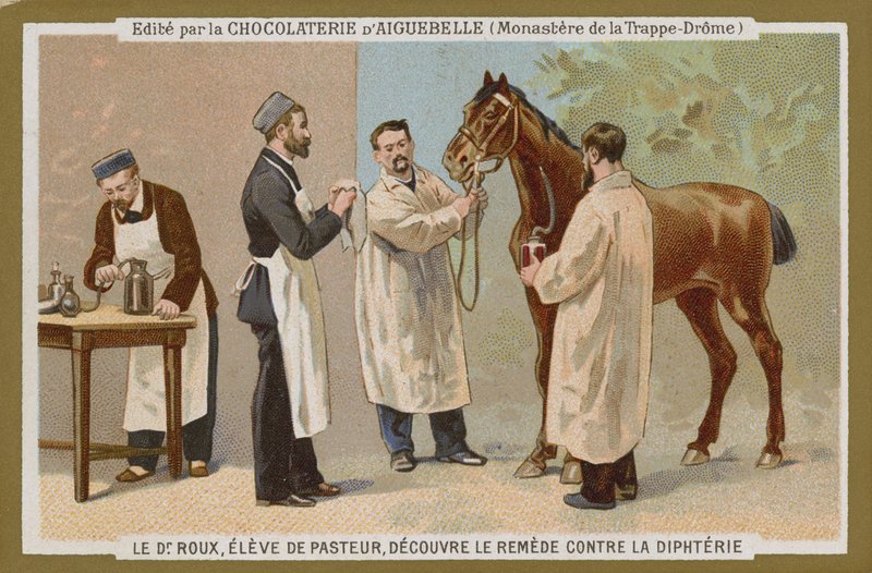 Karta handlowa Chocolat dAiguebelle autorstwa French School