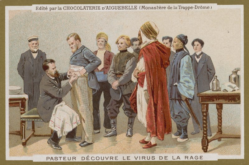 Karta handlowa Chocolat dAiguebelle autorstwa French School