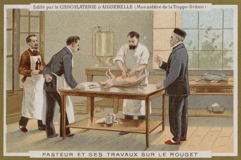 Karta handlowa Chocolat dAiguebelle autorstwa French School