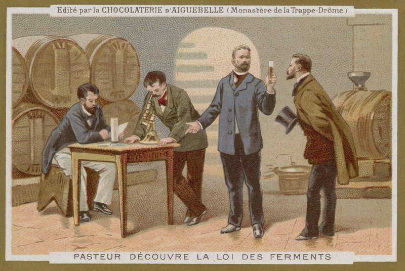 Karta handlowa Chocolat dAiguebelle autorstwa French School