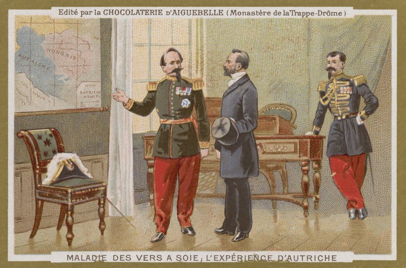 Karta handlowa Chocolat dAiguebelle autorstwa French School