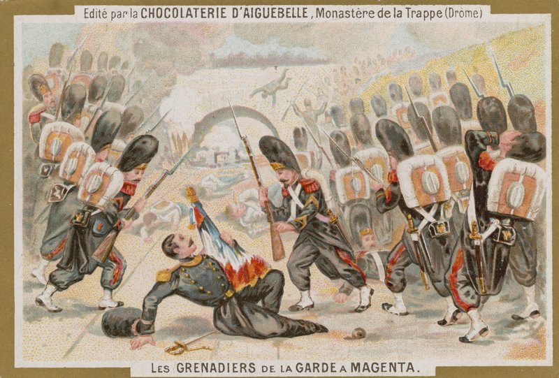 Karta handlowa Chocolat dAiguebelle autorstwa French School