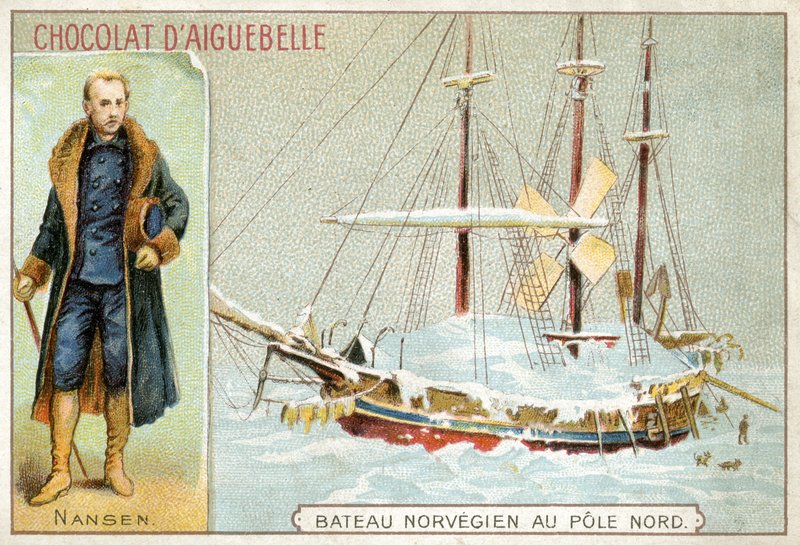 Karta handlowa Chocolat dAiguebelle autorstwa French School