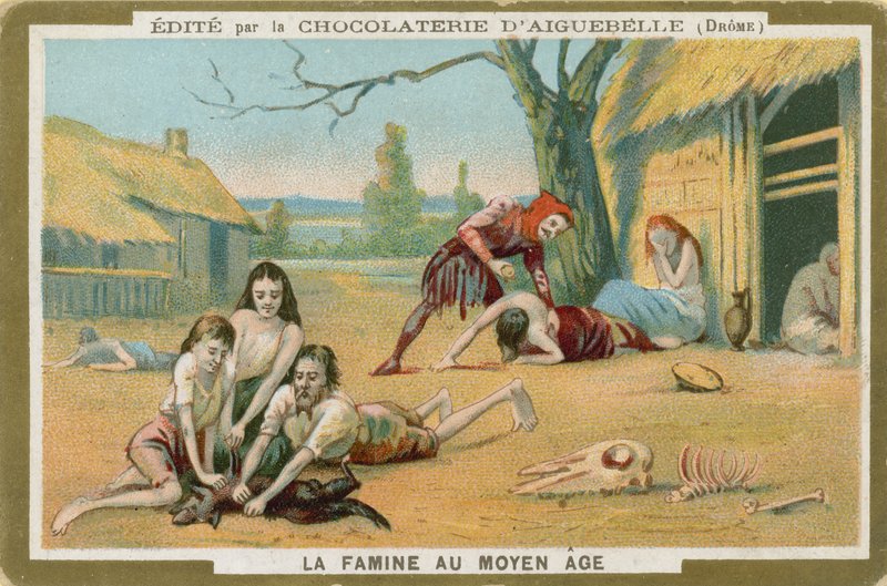Karta handlowa Chocolat dAiguebelle autorstwa French School