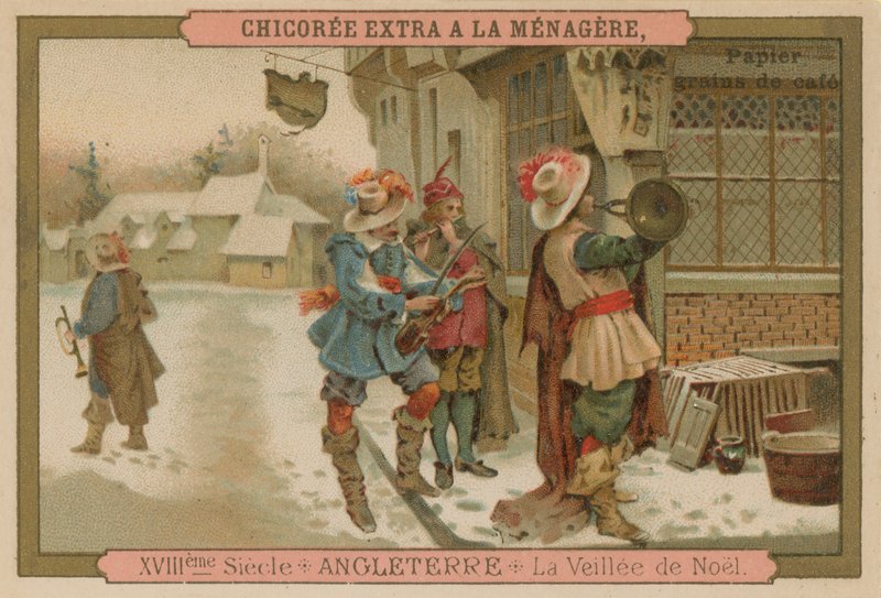Wigilia, Anglia, XVIII wiek autorstwa French School