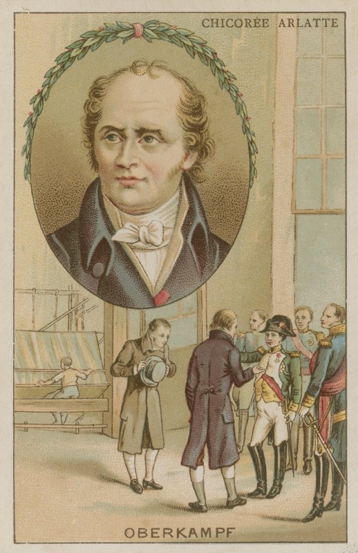 Christophe-Philippe Oberkampf, francuski przemysłowiec autorstwa French School