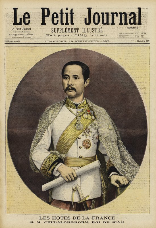 Chulalongkorn, król Syjamu autorstwa French School