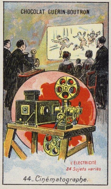 Kino (chromolitho) autorstwa French School