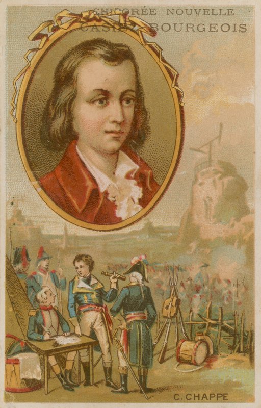 Claude Chappe autorstwa French School