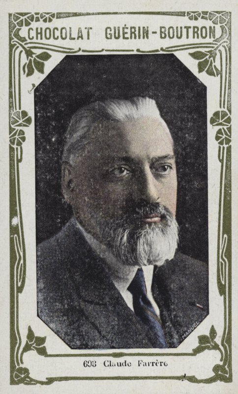 Claude Farrere (kolorowe zdjęcie) autorstwa French School
