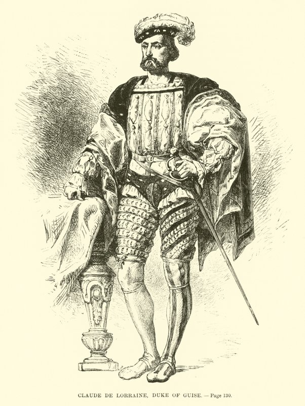 Klaudiusz Lotaryński, książę Guise autorstwa French School