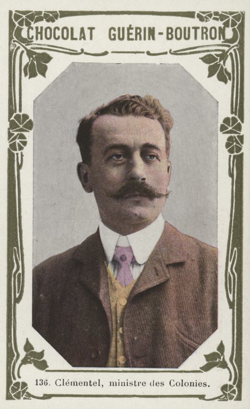 Clementel, ministre des Colonies (kolorowe zdjęcie) autorstwa French School
