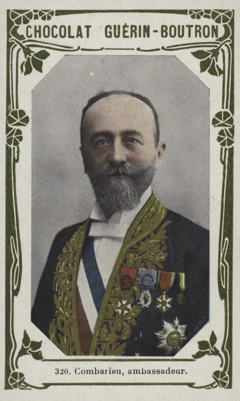 Ambasador Combarieu (kolorowe zdjęcie) autorstwa French School