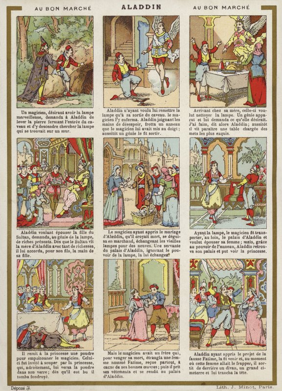 Komiks - Aladyn autorstwa French School