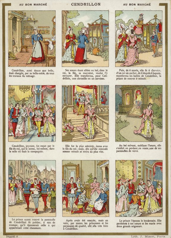 Komiks - Kopciuszek autorstwa French School