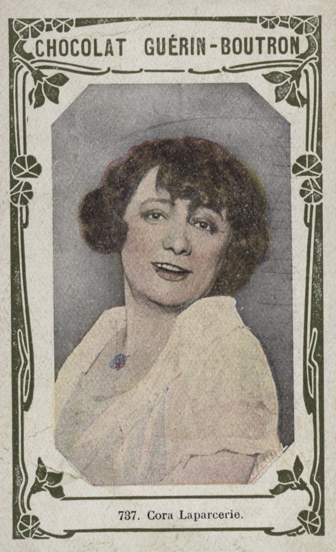 Cora Laparcerie (kolorowe zdjęcie) autorstwa French School