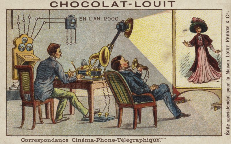 Odpowiadając przez Cinemaphonotelegraphy w roku 2000 autorstwa French School
