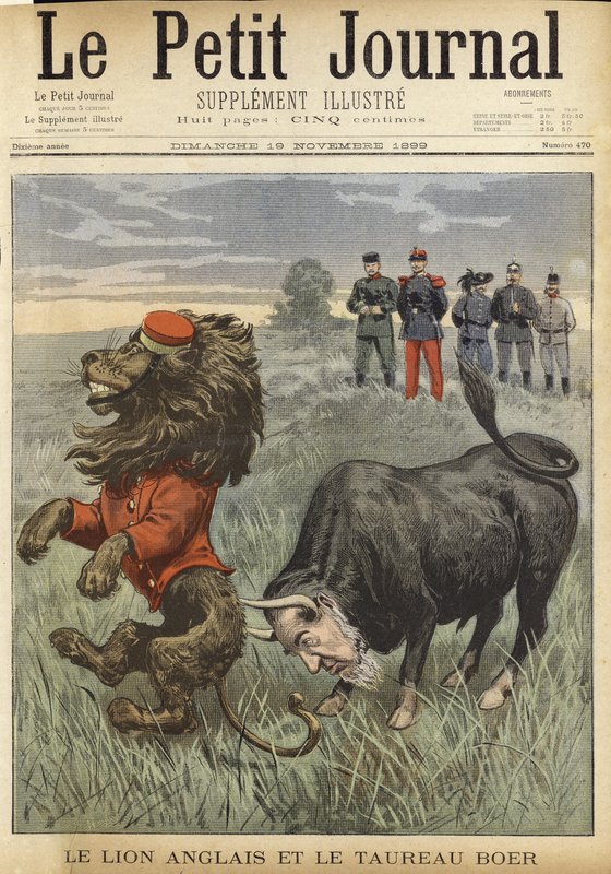 Okładka Le Petit Journal, 19 listopada 1899 autorstwa French School