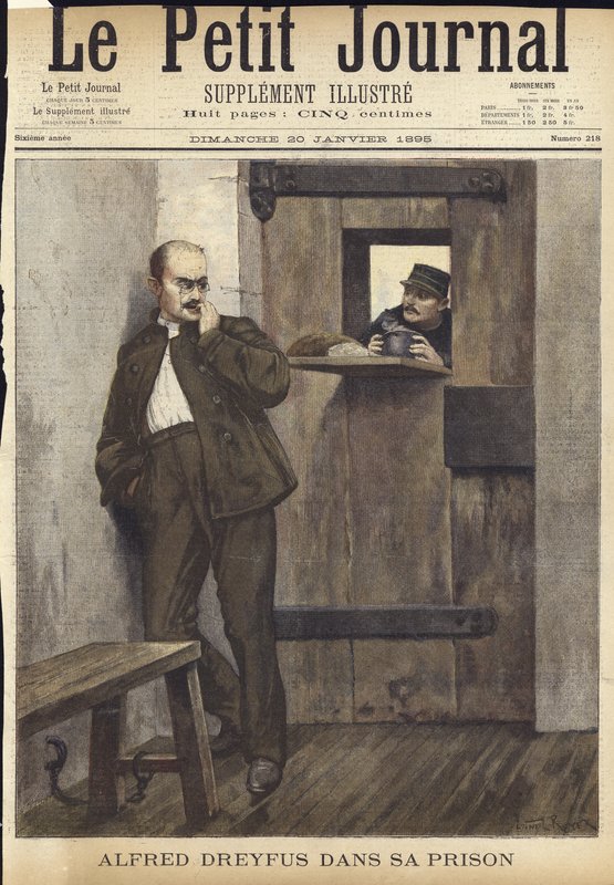 Okładka Le Petit Journal, 20 stycznia 1895 r autorstwa French School